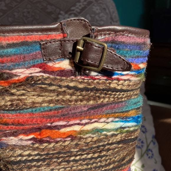 Dollhouse rainbow Yarn boots 6.5 - Picture 7 of 9